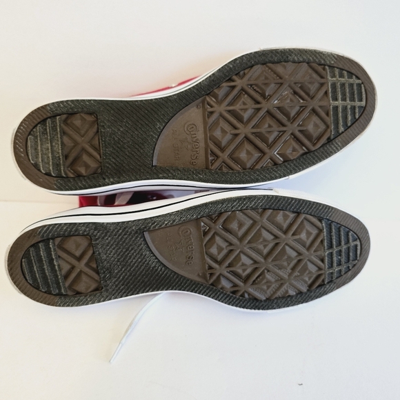 Converse All Star Chuck Taylor Red High Top Sneakers  Men's 11 Women's 13 - Picture 12 of 12